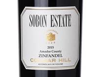 Sobon Estate, Amador County (California) Zinfandel 2015