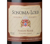 Sonoma-Loeb, Sonoma Coast (Sonoma County, California) Pinot Noir 2016