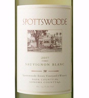 Spottswoode, Sonoma and Napa Countries (California) Sauvignon Blanc 2017