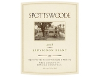 Spottswoode Estate Vineyard & Winery, Napa and Sonoma Counties (California) Sauvignon Blanc 2018