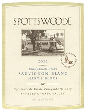 Spottswoode Estate Vineyard & Winery, St. Helena – Napa Valley (California) Sauvignon Blanc 2022