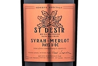 St. Desir, Pays d’Oc IGP (Languedoc, France) Syrah-Merlot 2020