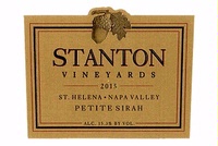 Stanton Vineyards, St. Helena (Napa Valley, California) Petite Sirah 2015