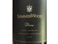 SummerWood Winery, Paso Robles, Adelaida District (California)  2016