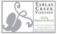 Tablas Creek Vineyard, Adelaida District, Paso Robles (Central Coast, California) Grenache Blanc 2020