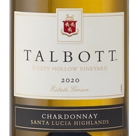 Talbott Vineyards, Santa Lucia Highlands (Monterey County, California) Chardonnay 2020