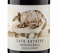 Tatu Estates, Yecla DO (Spain) Monastrell 2017