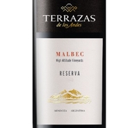 Terrazas de los Andes, Mendoza (Argentina) Malbec 2018