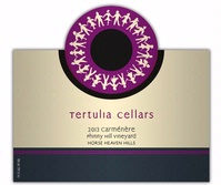 Tertulia Cellars, Horse Heaven Hills (Washington) Carmenere 2013