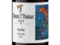 Thomas T. Thomas Vineyards, Anderson Valley (Mendocino County, California) Pinot Noir 2019