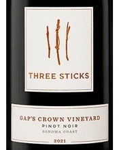 Three Sticks, Sonoma Coast (Sonoma County, California) Pinot Noir 2021