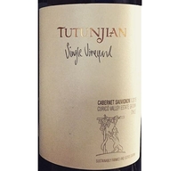 Tutunjian, Curicó Valley (Valle Centrale, Chile) Cabernet Sauvignon 2015