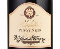 V. Sattui, Anderson Valley (Mendocino County, California) Pinot Noir 2016