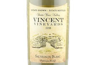 Vincent Vineyards, Santa Ynez Valley (Santa Barbara County, California) Sauvignon Blanc 2018