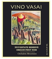 Vino Vasai, Chehalem Mountains (Willamette Valley, Oregon) Pinot Noir 2019