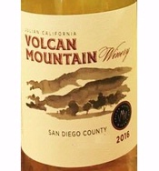 Volcan Mountain Winery, South Coast (California) Sauvignon Blanc 2016