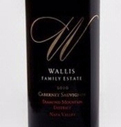 Wallis Family Estate, Diamond Mountain District (Napa Valley, California) Cabernet Sauvignon 2011