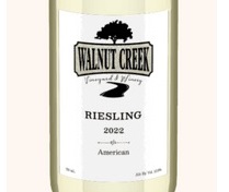 Walnut Creek Winery, American (United States) Riesling 2022