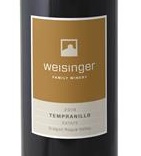 Weisinger Family Winery, Rogue Valley (Oregon) Tempranillo 2018