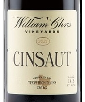 William Chris Vineyards, Texas High Plains AVA (Texas) Cinsault 2021