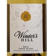 Winter’s Hill, Dundee Hills (Oregon) Pinot Blanc 2017