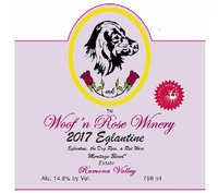 Woof’n Rose Winery, Ramona Valley (San Diego County, California)  2017