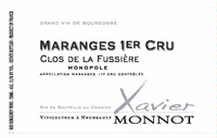 Xavier Monnot, Maranges 1er Cru (Burgundy, France)  2012