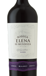 Bodega Elena de Mendoza, Mendoza (Argentina) Malbec 2010