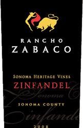 Rancho Zabaco, Sonoma County (California) Zinfandel 2008