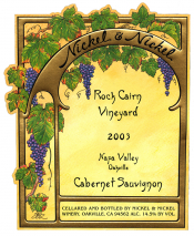 Nickel & Nickel, Oakville-Napa Valley (California) Rock Cairn Vineyard Cabernet Sauvignon 2003 ($80)