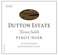 Dutton Estate Winery, Russian River Valley (Sonoma County, California) Pinot Noir 2022