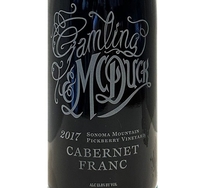 Gamling & McDuck, Sonoma Mountain (Sonoma County, California) Cabernet Franc 2017