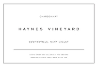 Haynes Vineyard, Coombsville – Napa Valley (California) Chardonnay 2021