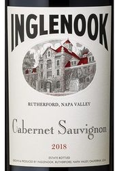 Inglenook, Rutherford – Napa Valley (California) Cabernet Sauvignon 2018