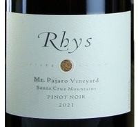 Rhys Vineyards, Santa Cruz Mountains (Central Coast, California) Pinot Noir 2021