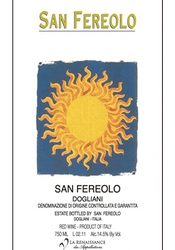 San Fereolo, Dogliani Superiore (Piedmont, Italy) Dolcetto 2016