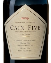 Cain Vineyards and Winery, Spring Mountain District – Napa Valley (California)  2009