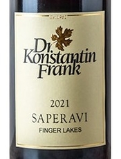 Dr. Konstantin Frank, Finger Lakes (New York) Saperavi 2021