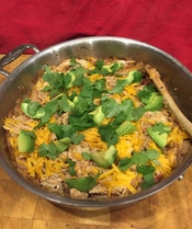 WINE WITH…Deconstructed Chicken Enchiladas Suizas