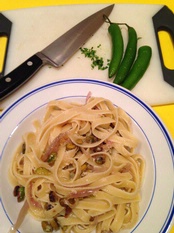 WINE WITH…Fettuccine with Pistachios