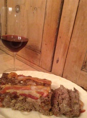 WINE WITH…French Meatloaf with Dried Tomatoes and Pistachios