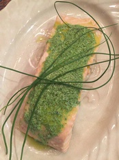 WINE WITH…Cold Poached Salmon with Sauce Verte