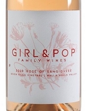 Girl & Pop Family Wines, Walla Walla Valley (Washington) Rosé of Sangiovese 2023