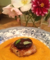 Wine With…Pork Medallions with Carrot and Almond Sauce