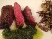 Wine With…Skirt Steak with Salsa Verde