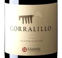 Matetic Vineyards, Valle de San Antonio DO (Chile) Syrah 2022