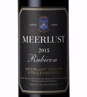 Meerlust’s Rubicon:  A South African Icon