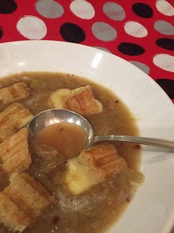 WINE WITH…Multi-Onion Soup with Cheese Croutons