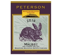 Peterson Winery, Dry Creek Valley (Sonoma County, California) Malbec 2019