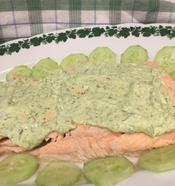 WINE WITH…Cold Poached Salmon and Aioli Vert